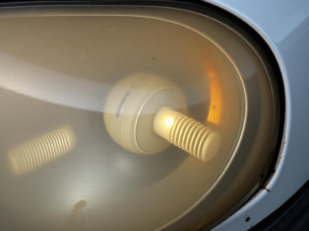 Before Headlight Restoration
